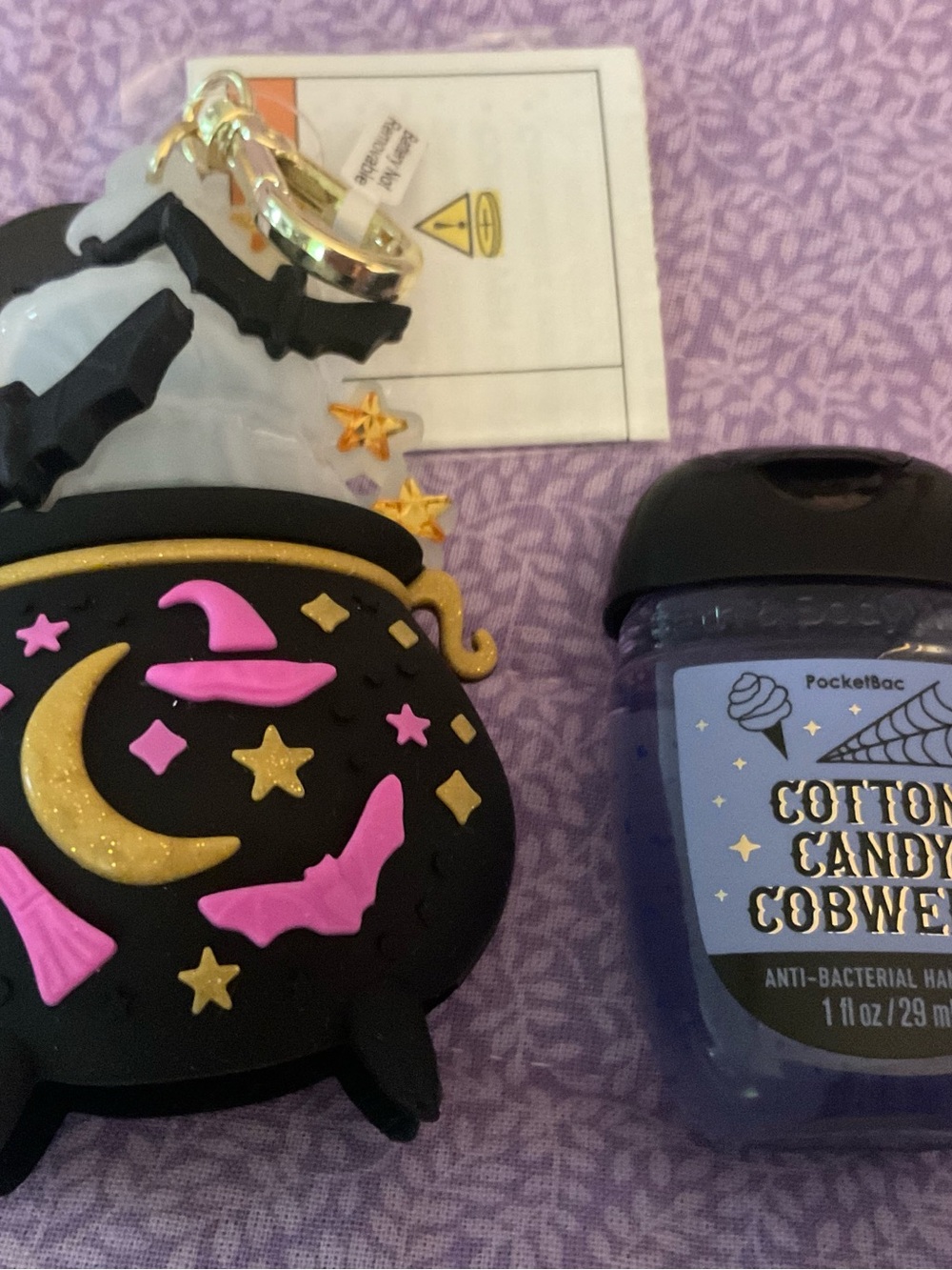 Bath and Bodyworks Halloween Cauldron Light Up PocketBac New